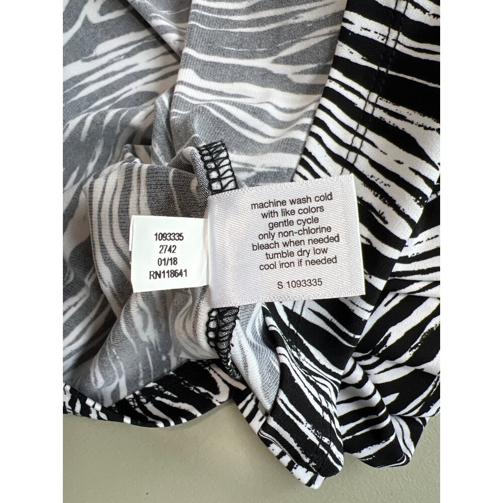 Lane Bryant Flutter Sleeve Zebra Print Dress Size… - image 6